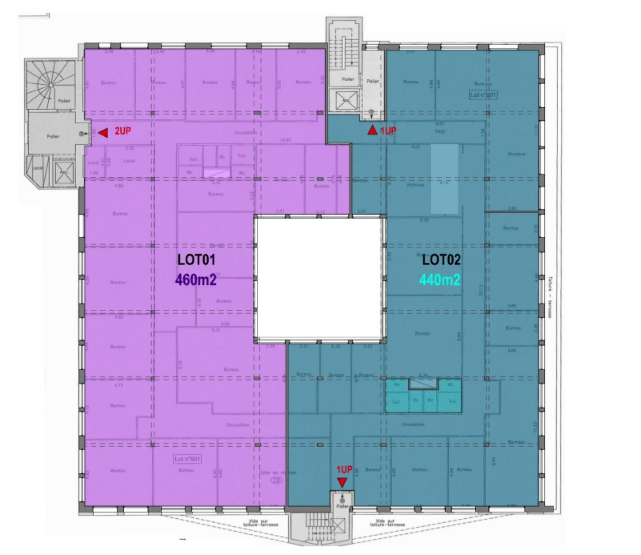 Bureau Lille 900m² Vente bureau Lille Nord OVBUR2533437 6